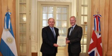 Velká Británie jmenuje nového velvyslance v Argentině v roce dvouletého diplomatického vztahu - Mercopress
