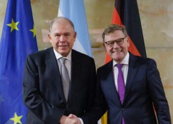 Nový britský velvyslanec je představen v San Martín Palace - Mercopress