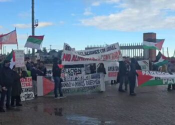 Pro -Palestína aktivisti protestujú proti Montevideo Hovädzieho dobytka na Izrael - Mercopress