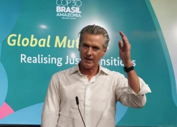 Kalifornský guvernér je nejvýznamnějším Američanem na COP30