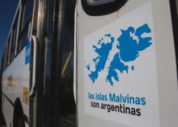 Malvíny jsou opět „Argentinské“ v autobusech Buenos Aires