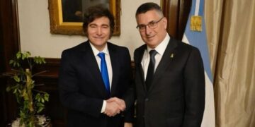 Ministr zahraničí Izraele se setkal s Milei v Casa Rosada