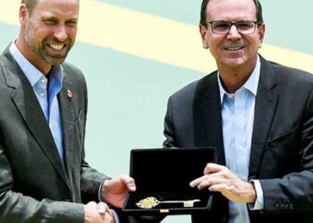 Princ William dostává klíče od města Rio