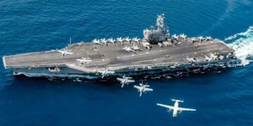 Američtí vojáci trénují v Argentině s letadlovou lodí Nimitz na cvičení Atlantic Dagger 51 Američtí vojáci trénují v Argentině s letadlovou lodí Nimitz na cvičení Atlantic Dagger