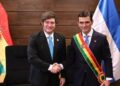 Paz děkuje Milei za vyslání letadel Hercules, aby přivezla jídlo do zablokovaných měst Bolívie 66 Paz děkuje Milei za vyslání letadel Hercules, aby přivezla jídlo do zablokovaných měst Bolívie